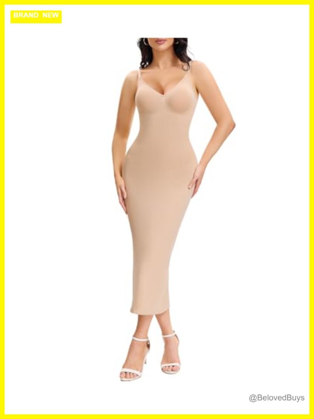 Tummy Control Shapewear Slip Full Slip Shaper Dress